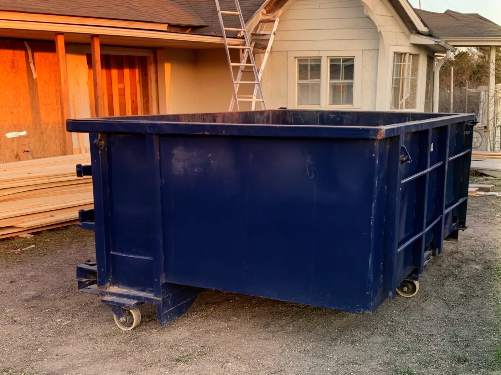 Roll-off dumpster from Taggart & Sons Dumpster Rental in Fort Worth, TX